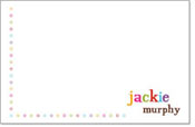 Queen Bee Personalized Note Pads - Rainbow Mini Bubble (NP-H-60)